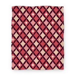 Movie Anime Diamond Pattern (Red) Premium Fleece Sherpa Blanket Perfect And Unique Gifts For Family On Christmas