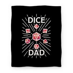Movie Anime Dice Dad Premium Fleece Sherpa Blanket Perfect And Unique Gifts For Family On Christmas Holiday