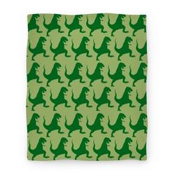 Movie Anime Dino Pattern Premium Fleece Sherpa Blanket Perfect And Unique Gifts For Family On Christmas