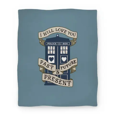 Movie Anime Doctor Who Love Premium Fleece Sherpa Blanket Perfect And Unique Gifts For Family On Christmas