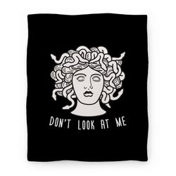Movie Anime Don't Look At Me Medusa Premium Fleece Sherpa Blanket Perfect Gifts For Family On Christmas