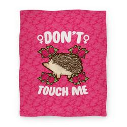 Movie Anime Don't Touch Me Premium Fleece Sherpa Blanket Perfect And Unique Gifts For Family On Christmas