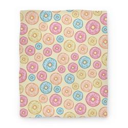 Movie Anime Donut Pattern Premium Fleece Sherpa Blanket Perfect And Unique Gifts For Family On Christmas
