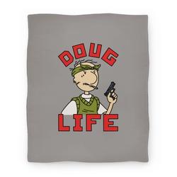 Movie Anime Doug Life Premium Fleece Sherpa Blanket Perfect And Unique Gifts For Family On Christmas Holiday