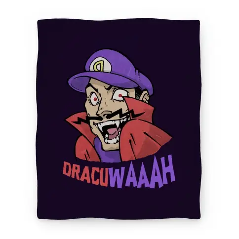 Movie Anime DracuWAAAH Premium Fleece Sherpa Blanket Perfect And Unique Gifts For Family On Christmas Holiday