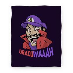Movie Anime DracuWAAAH Premium Fleece Sherpa Blanket Perfect And Unique Gifts For Family On Christmas Holiday