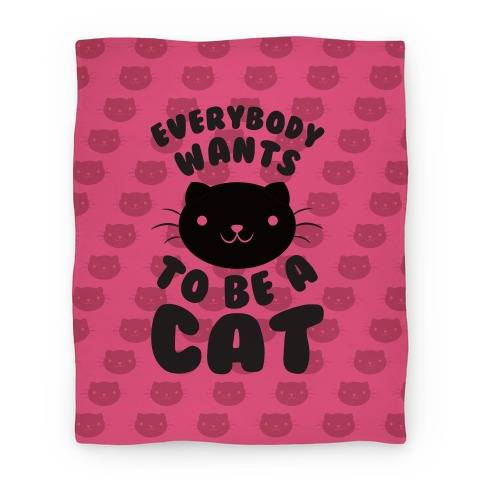 Movie Anime Everybody Wants To Be A Cat Premium Fleece Sherpa Blanket Perfect Gifts For Family On Christmas