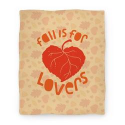 Movie Anime Fall Is For Lovers Premium Fleece Sherpa Blanket Perfect And Unique Gifts For Family On Christmas
