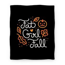 Movie Anime Fat Girl Fall Premium Fleece Sherpa Blanket Perfect And Unique Gifts For Family On Christmas