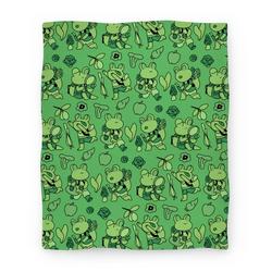 Movie Anime Forage Frogs Premium Fleece Sherpa Blanket Perfect And Unique Gifts For Family On Christmas