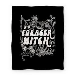 Movie Anime Forager Witch Premium Fleece Sherpa Blanket Perfect And Unique Gifts For Family On Christmas