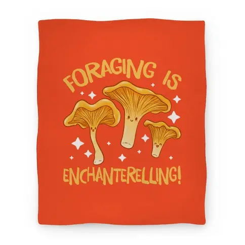 Movie Anime Foraging Is Enchanterelling! Premium Fleece Sherpa Blanket Perfect Gifts For Family On Christmas