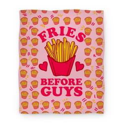 Movie Anime Fries Before Guys Premium Fleece Sherpa Blanket Perfect And Unique Gifts For Family On Christmas