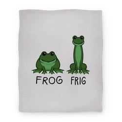 Movie Anime Frog, Frig Premium Fleece Sherpa Blanket Perfect And Unique Gifts For Family On Christmas Holiday