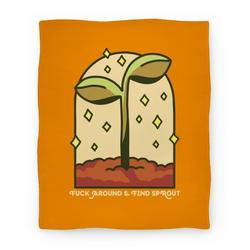 Movie Anime F*** Around And Find Sprout Premium Fleece Sherpa Blanket Perfect Gifts For Family On Christmas