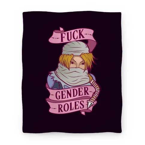 Movie Anime F*** Gender Roles (Sheik) Premium Fleece Sherpa Blanket Perfect Gifts For Family On Christmas