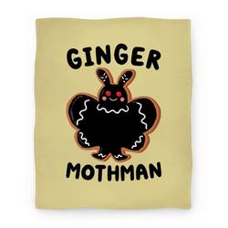 Movie Anime Ginger Mothman Premium Fleece Sherpa Blanket Perfect And Unique Gifts For Family On Christmas