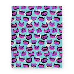 Movie Anime Gnarly Snowboard Cats Premium Fleece Sherpa Blanket Perfect And Unique Gifts For Family On Christmas