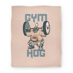 Movie Anime Gym Hog Premium Fleece Sherpa Blanket Perfect And Unique Gifts For Family On Christmas Holiday