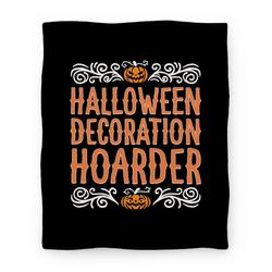 Movie Anime Halloween Decoration Hoarder Premium Fleece Sherpa Blanket Perfect Gifts For Family On Christmas