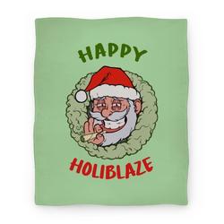 Movie Anime Happy Holiblaze Premium Fleece Sherpa Blanket Perfect And Unique Gifts For Family On Christmas