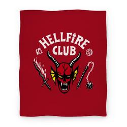 Movie Anime Hellfire D&D Club Premium Fleece Sherpa Blanket Perfect And Unique Gifts For Family On Christmas