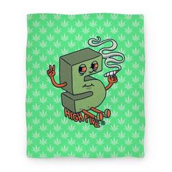 Movie Anime High Five Premium Fleece Sherpa Blanket Perfect And Unique Gifts For Family On Christmas Holiday