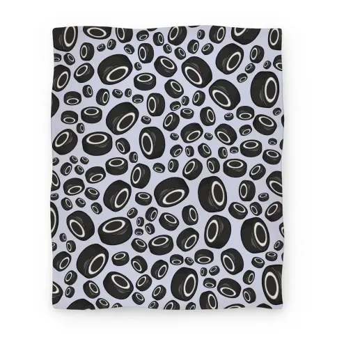 Movie Anime Hockey Pucks Pattern Premium Fleece Sherpa Blanket Perfect And Unique Gifts For Family On Christmas