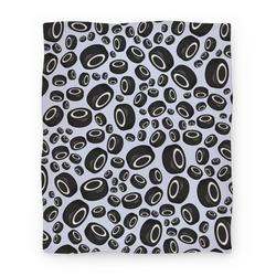 Movie Anime Hockey Pucks Pattern Premium Fleece Sherpa Blanket Perfect And Unique Gifts For Family On Christmas