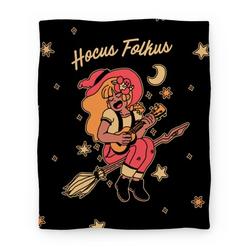 Movie Anime Hocus Folkus Premium Fleece Sherpa Blanket Perfect And Unique Gifts For Family On Christmas