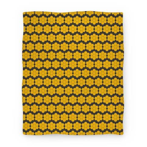 Movie Anime Honey Comb Pattern Premium Fleece Sherpa Blanket Perfect And Unique Gifts For Family On Christmas