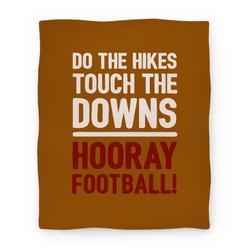 Movie Anime Hooray Football Premium Fleece Sherpa Blanket Perfect And Unique Gifts For Family On Christmas