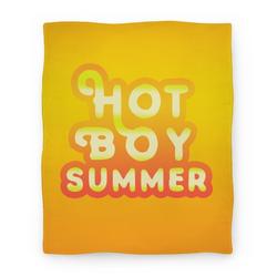 Movie Anime Hot Boy Summer Premium Fleece Sherpa Blanket Perfect And Unique Gifts For Family On Christmas