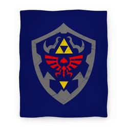 Movie Anime Hylian Shield Premium Fleece Sherpa Blanket Perfect And Unique Gifts For Family On Christmas