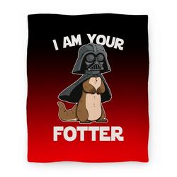Movie Anime I Am Your Fotter Premium Fleece Sherpa Blanket Perfect And Unique Gifts For Family On Christmas