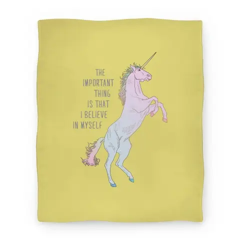 Movie Anime I Believe In Myself Premium Fleece Sherpa Blanket Perfect And Unique Gifts For Family On Christmas