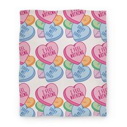 Movie Anime I Feel Nothing Sorry Not Sorry Premium Fleece Sherpa Blanket Perfect Gifts For Family On Christmas