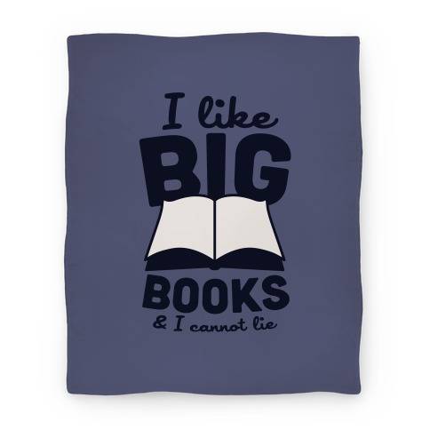 Movie Anime I Like Big Books And I Cannot Lie (Blue) Premium Fleece Sherpa Blanket Perfect Gifts For Family On Christmas