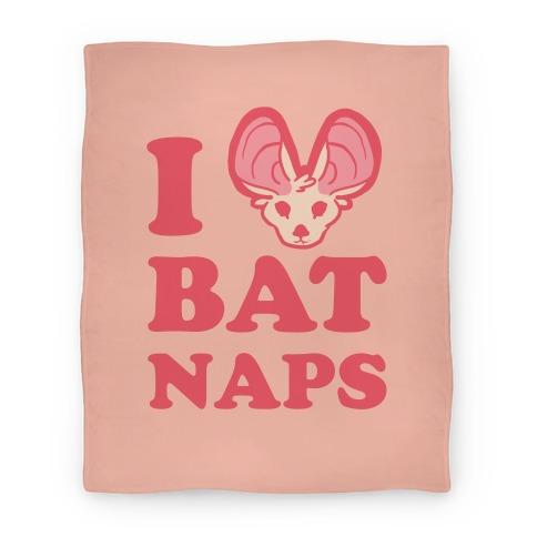 Movie Anime I Love Bat Naps Premium Fleece Sherpa Blanket Perfect And Unique Gifts For Family On Christmas