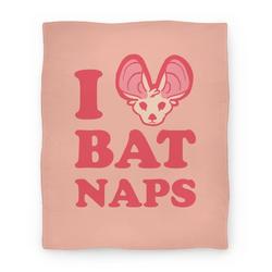 Movie Anime I Love Bat Naps Premium Fleece Sherpa Blanket Perfect And Unique Gifts For Family On Christmas