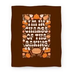 Movie Anime I'm In Charge Of the Baking (Thanksgiving) Premium Fleece Sherpa Blanket Perfect Gifts For Family On Christmas