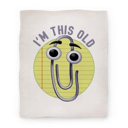 Movie Anime I'm This Old Premium Fleece Sherpa Blanket Perfect And Unique Gifts For Family On Christmas