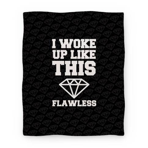 Movie Anime I Woke Up Like This Premium Fleece Sherpa Blanket Perfect And Unique Gifts For Family On Christmas