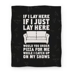 Movie Anime If I Just Lay Here Premium Fleece Sherpa Blanket Perfect And Unique Gifts For Family On Christmas