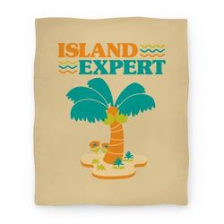 Movie Anime Island Expert (Animal Crossing) Premium Fleece Sherpa Blanket Perfect Gifts For Family On Christmas