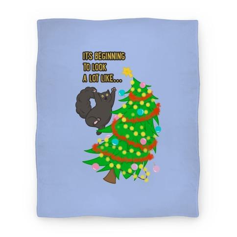 Movie Anime It's Beginning to Look a Lot Like... (chaos) Premium Fleece Sherpa Blanket Perfect Gifts For Family On Christmas