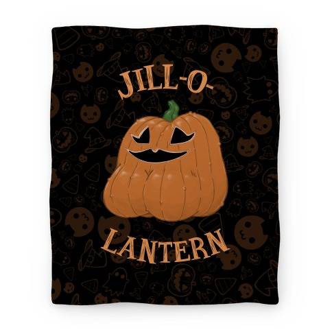 Movie Anime Jill-O-Lantern Premium Fleece Sherpa Blanket Perfect And Unique Gifts For Family On Christmas