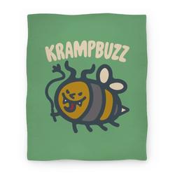 Movie Anime Krampbuzz Parody Premium Fleece Sherpa Blanket Perfect And Unique Gifts For Family On Christmas