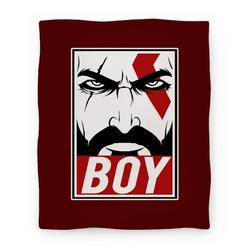 Movie Anime Kratos - Boy Premium Fleece Sherpa Blanket Perfect And Unique Gifts For Family On Christmas