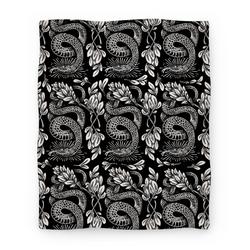 Movie Anime Laurel Snake Premium Fleece Sherpa Blanket Perfect And Unique Gifts For Family On Christmas